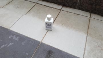 Tile Cleaning: Test area cleaned and slip resistance restored with BonaSystemsMain