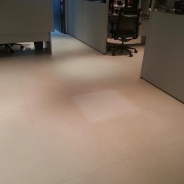 Tile Cleaning: Unglazed tile restored to pre-installation state with  BonasystemsPro2